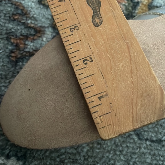 NWOT Vintage Silver Metallic Flat Mary Jane Leather Promenaders Dancing Shoes - Picture 12 of 12